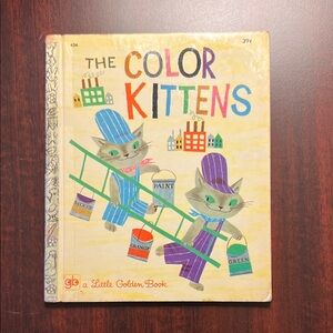 Little Golden Book - Color Kittens -1971